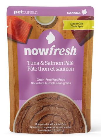 Now Fresh Tuna & Salmon Pâté Grain-Free Wet Cat Food 2.5oz