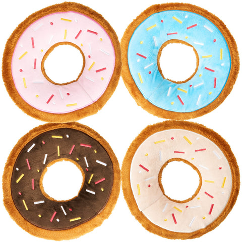 Spot Plush Tasty Donut 5" Assorted Dog Toy