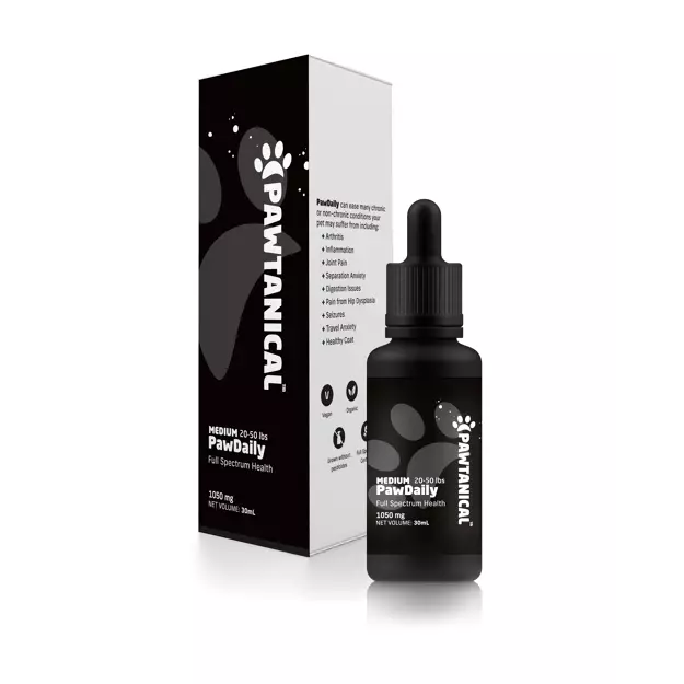 Pawtanical PawDaily Full Spectrum Hemp Health Oil 1050mg - Medium