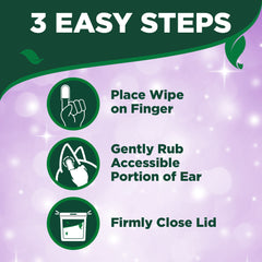 Vet's Best Ear Relief Finger Wipes 50ct