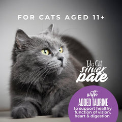 Tiki Cat  Silver Pate Chicken, Salmon & Chicken Liver Recipe in Broth Wet Cat Food  2.4oz