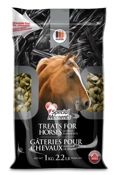 Martin Special Moments Treats for Horses Licorice Flavour 1kg