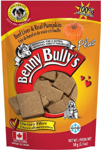 Benny Bullys Beef Liver Plus Pumpkin