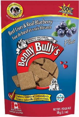 Benny Bully's Beef Liver Plus Blueberry