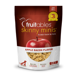 Fruitables Skinny Minis Apple & Bacon Flavor Dog Treat