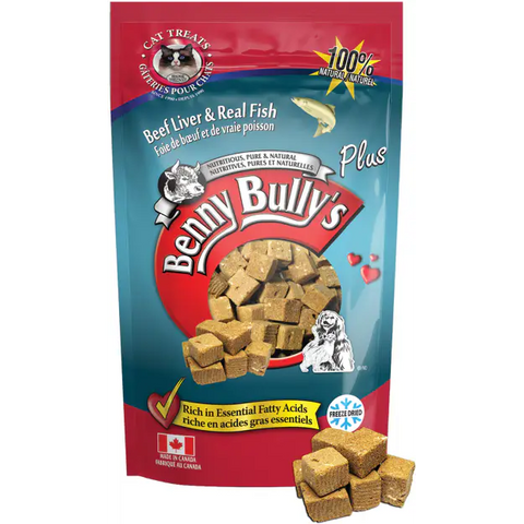 Benny Bully's Plus Fish Cat Treats 25g