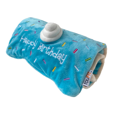 Fou Fou Birthday Roll Cake Dog Toy L