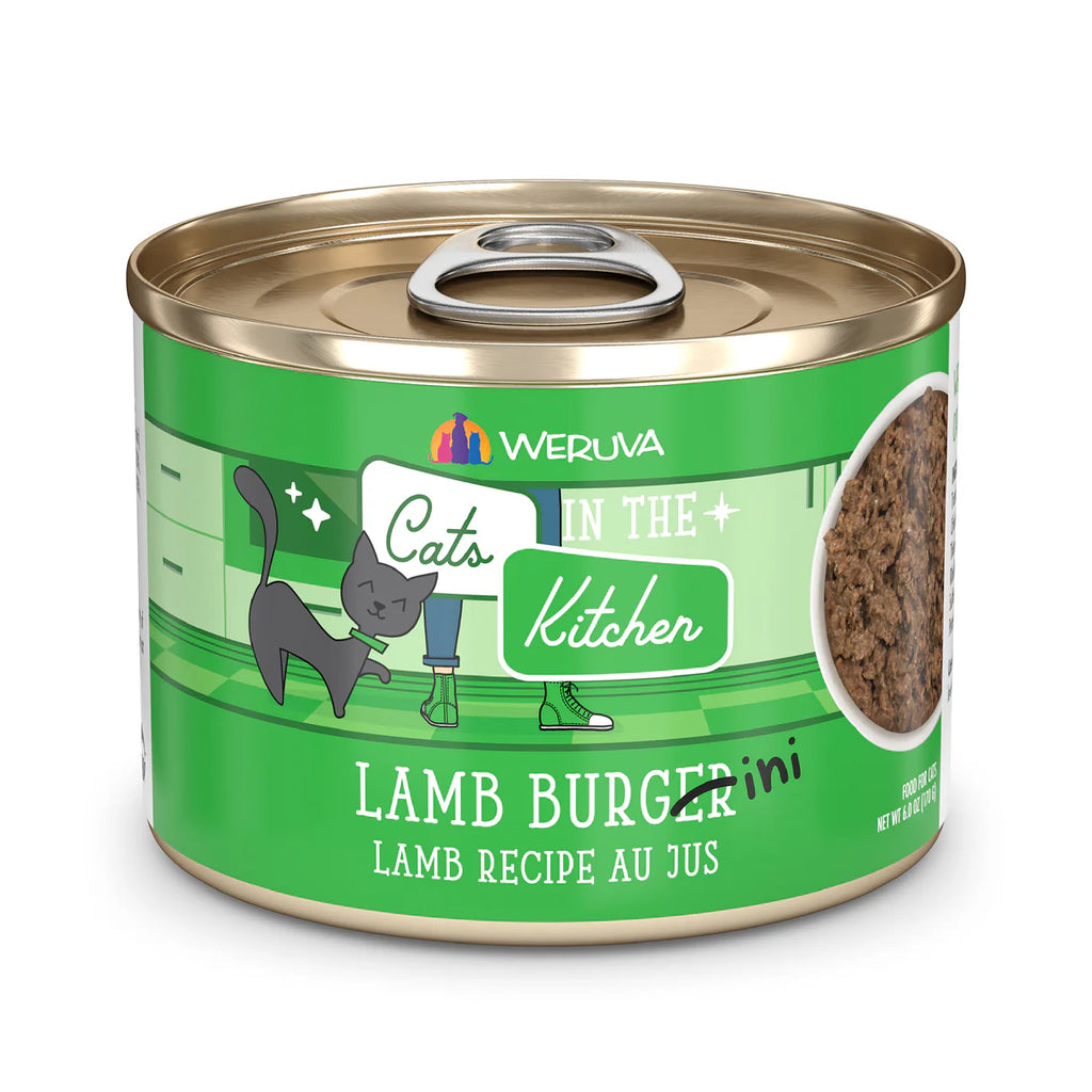 Weruva Cats in the Kitchen  Lamb Burger-ini 6oz