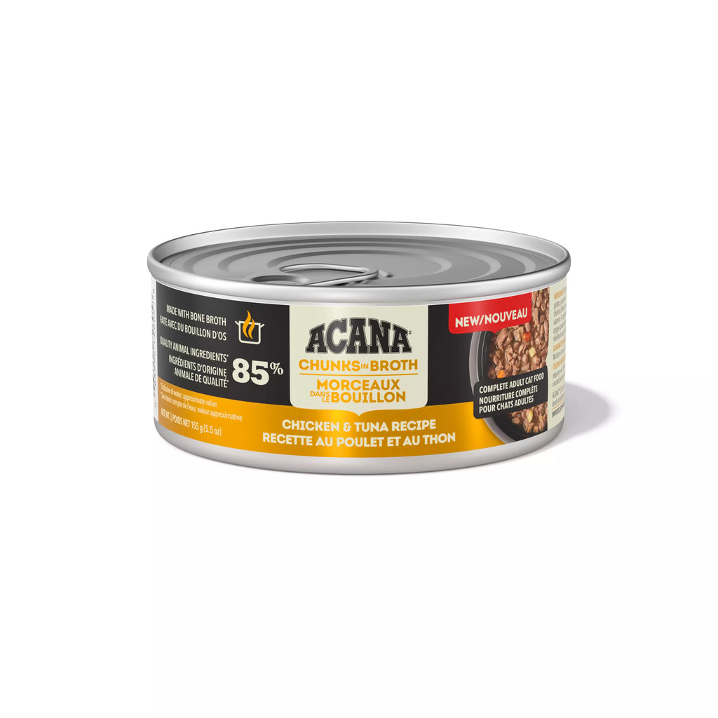 Acana Chunks in Broth Chicken & Tuna Recipe 155g