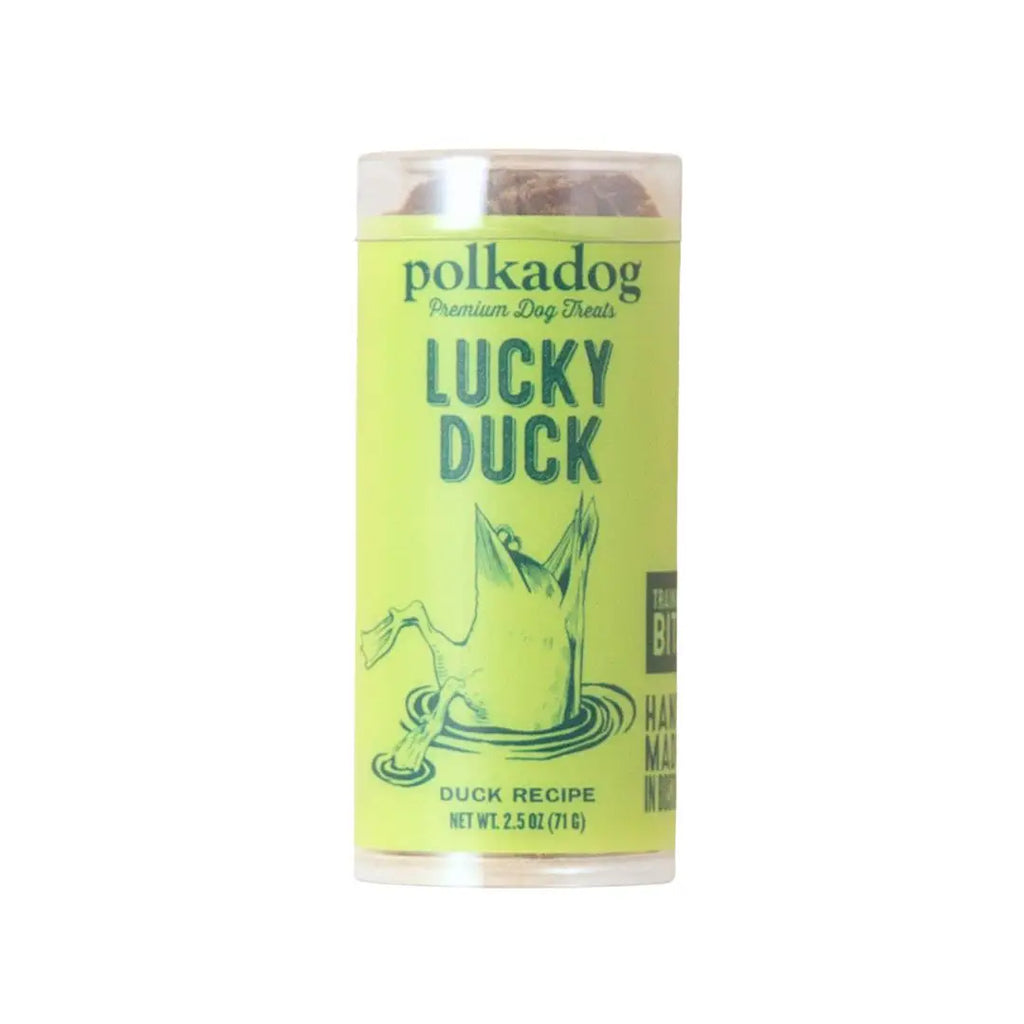 Polkadog Mini Tube: Crunchy Bits - Lucky Duck 71g