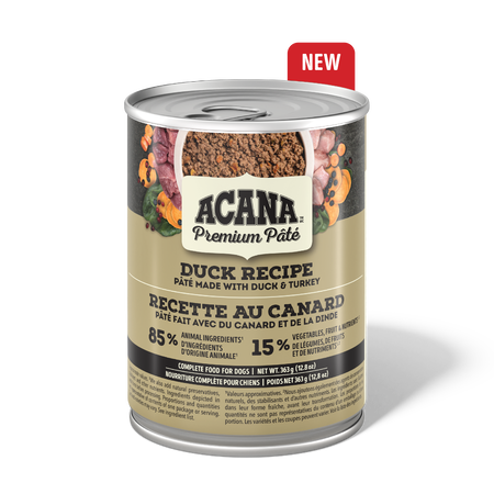 Acana Premium Pate, Duck Recipe 363g