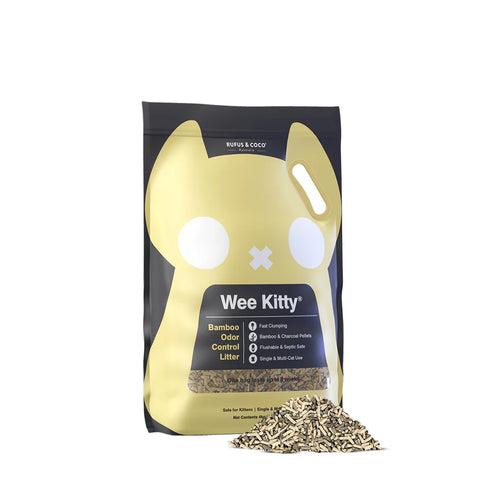 Rufus & Coco Wee Kitty Bamboo Odor Control Cat Litter 4kg