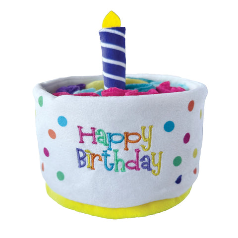 FouFou Hide 'n Seek Birthday Cake Snuffle 5"