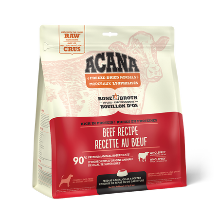 Acana Freeze-Dried Food, Beef Recipe, Morsels