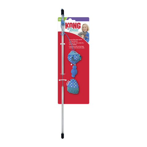 Kong Cat Teaser Scrattles Fish Toy