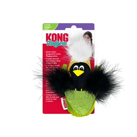 Kong for Cats Flingaroo Corny