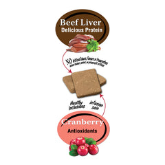 Benny Bullys Beef Liver Plus Cranberry 60g