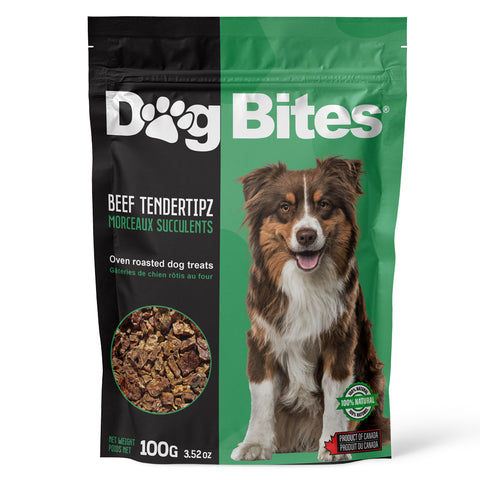 Dog Bites Beef Tender Tipz Dog Treat