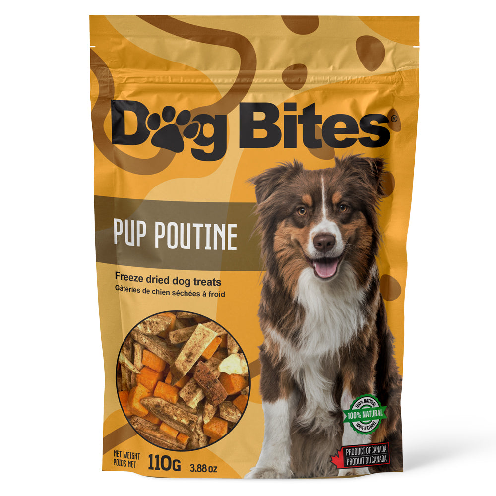 Dog Bites Pup Poutine Freeze Dried Treats