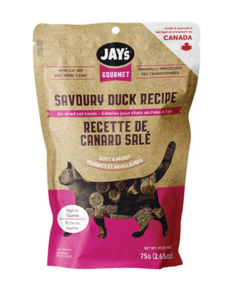 Jay's Gourmet Duck Air-Dried Treats Cat 75g