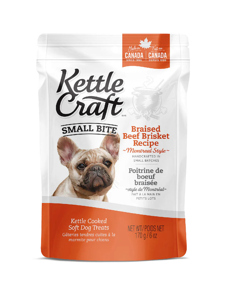 Kettle Craft Dog Treats Montreal Style Braised Beef Brisket 170g