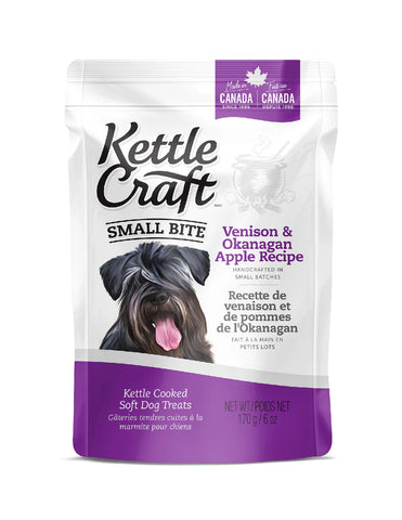 Kettle Craft Dog Treats Venison & Okanagan Apple Recipe 170g