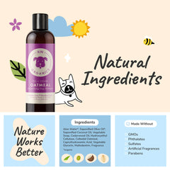 Kin + Kind Oatmeal (Itchy Dog Shampoo) - Fig+Cedar - 12oz