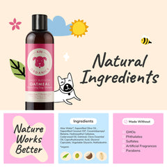 Kin + Kind Oatmeal (Itchy Dog Shampoo) - Sweet Blossom - 12oz
