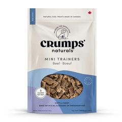 Crumps' Naturals Semi Moist Beef Mini Trainers 132g