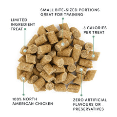 Crumps' Naturals Semi Moist Chicken Mini Trainers 132g