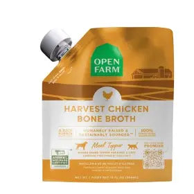 Open Farm Harvest Chicken Bone Broth for Dogs 12oz