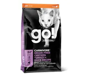 Go Carnivore Grain Free Chicken Turkey Duck Cat 3lb