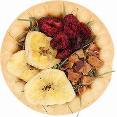 Vitakraft Veggie & Fruity Pie Treat for Rabbits, Guinea Pigs & Hamsters (2 Pack)