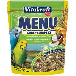 Vitakraft Menu Vitamin Fortified Parakeet Food 2.5lb