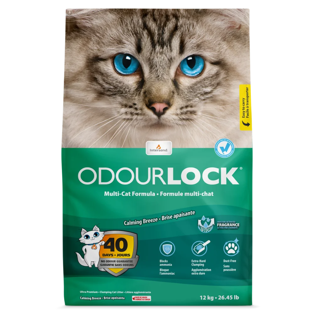 Odourlock Ultra Premium Calming Breeze Clumping Cat 12kg