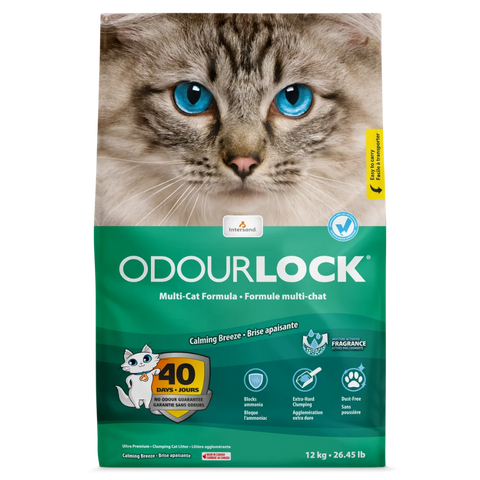 Odourlock Ultra Premium Calming Breeze Clumping Cat 12kg