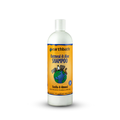 Earthbath Oatmeal & Aloe Shampoo Vanilla & Almond 16oz
