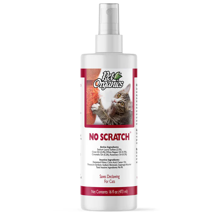 NaturVet Pet Organics No Scratch Spray 473ml