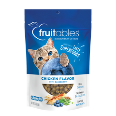 Fruitables Chicken & Blueberry Cat Treats 2.5oz