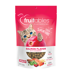 Fruitables Salmon & Cranberry Cat Treat 2.5oz