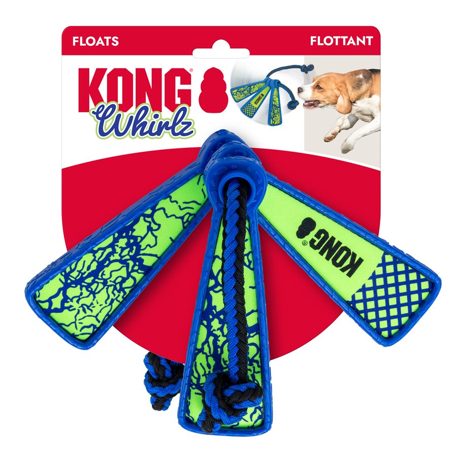 Kong Whirlz Rope Medium/Large Dog Toy