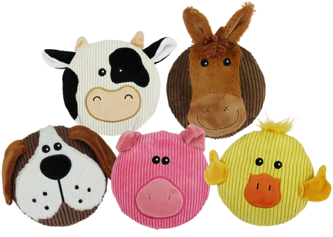 Multipet Minipet Sub-Woofers Assorted Dog Toy
