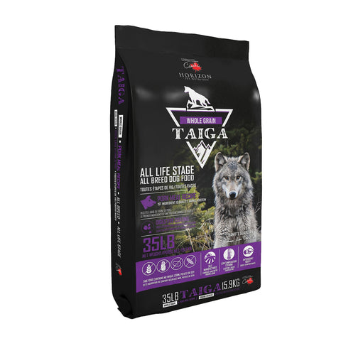 Taiga Whole Grain Pork Meal Formula Dry Dog Food