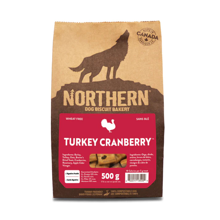 Northern Pet Biscuit Turkey Cranberry 500g