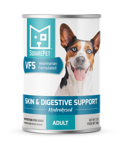 Square Pet VFS Canine Skin & Digestive Support 13oz