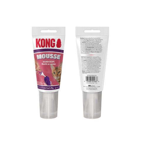 Kong Mousse Salmon Cat Treat 2.5oz