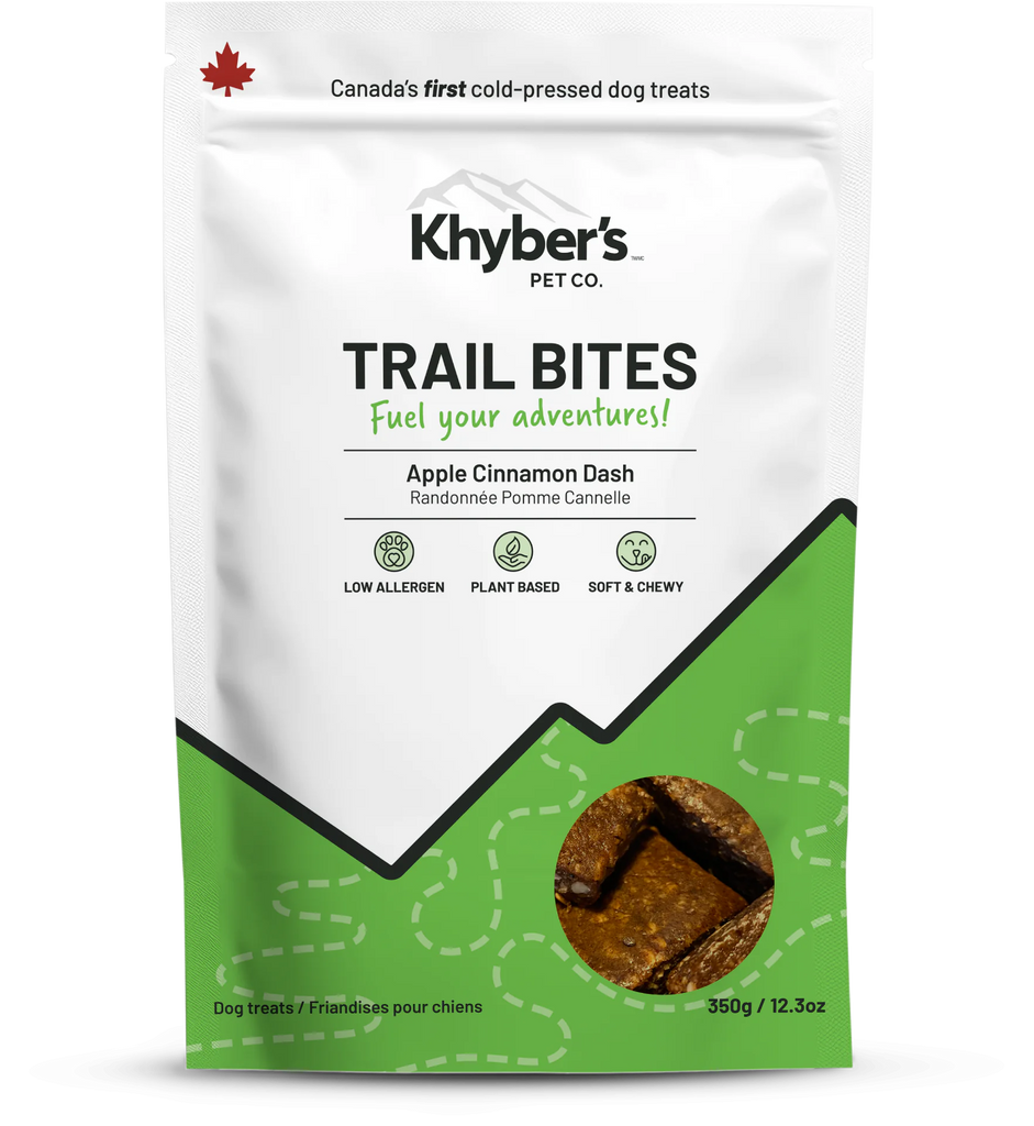 Khyber's Trail Bites Apple Cinnamon Dash 350g