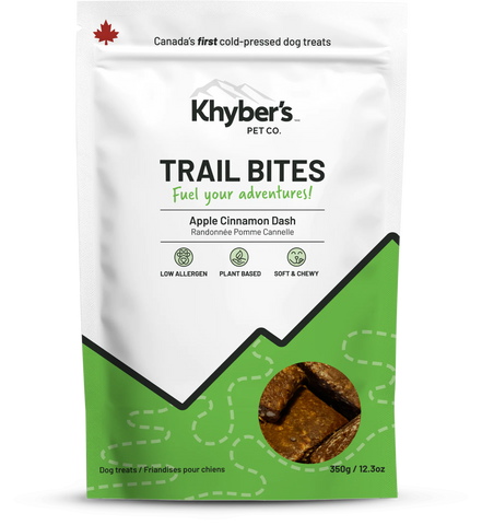 Khyber's Trail Bites Apple Cinnamon Dash 350g