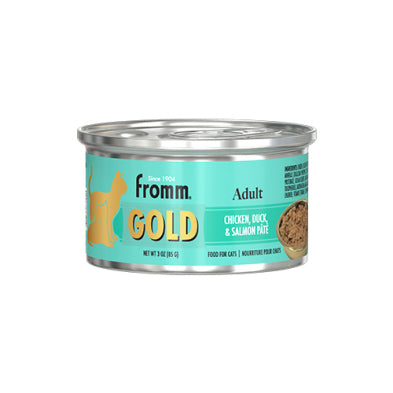 Fromm Gold Adult Chicken, Duck & Salmon Pâté 3oz