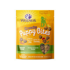 Wellness Just for Puppy Grain Free Crunchy Chicken and Carrots Puppy Bites 6oz